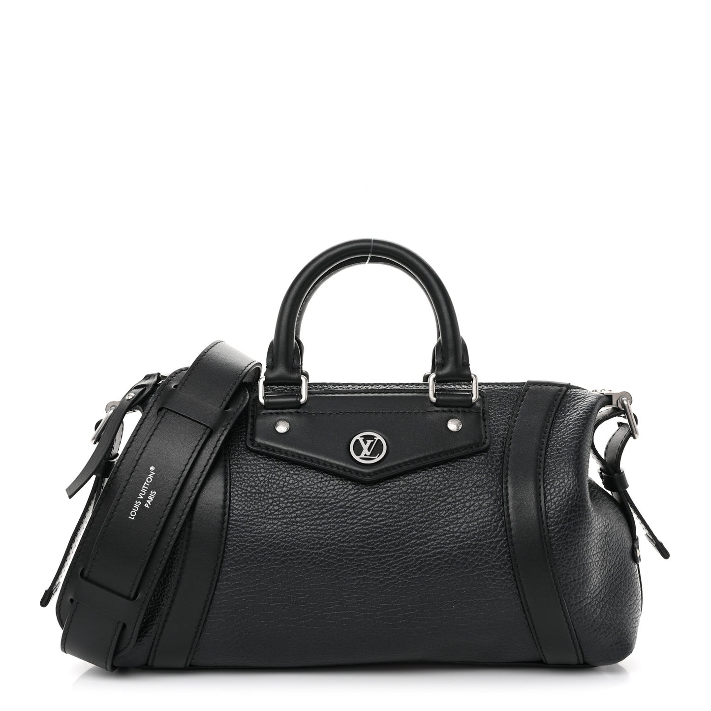 Pixel Lambskin LV Biker PM Black