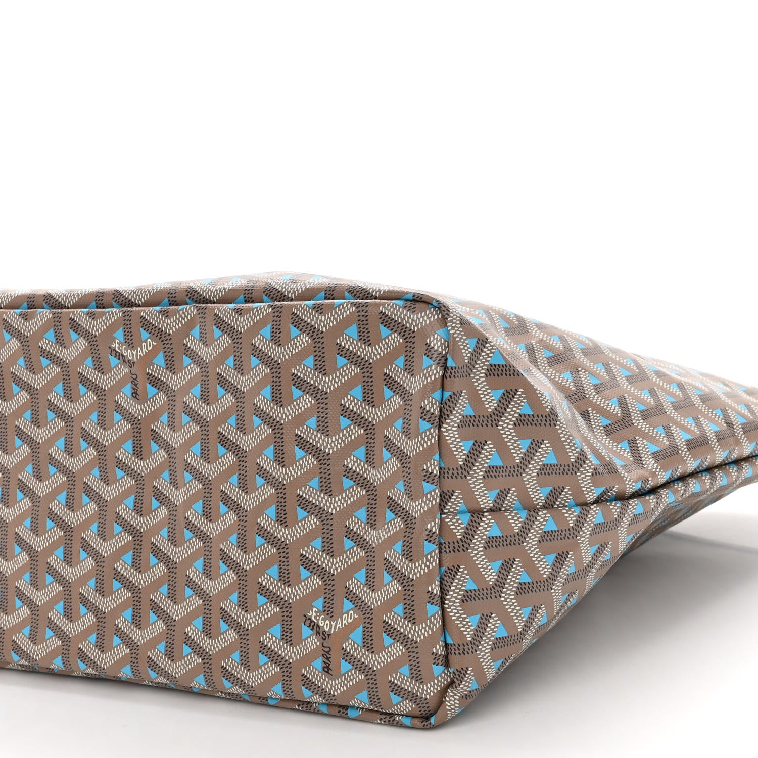 Goyard Goyardine Saint Louis Claire Voie PM Grege Turquoise 11 of 11