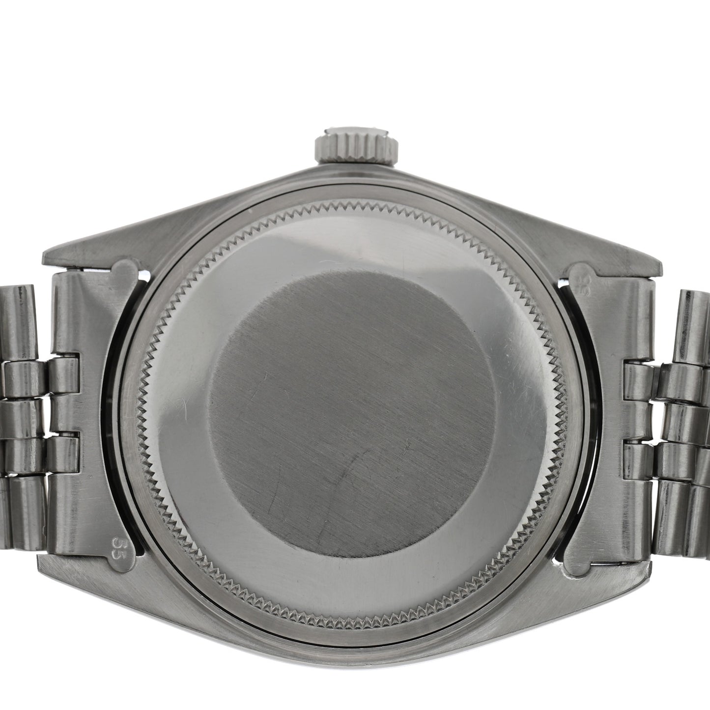 Stainless Steel 18K White Gold 36mm Oyster Perpetual Datejust Watch Silver 1601