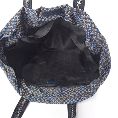 Stella McCartney Nylon Go Flower Print Falabella Tote Blue 5 of 9