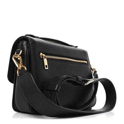Louis Vuitton Grained Calfskin Lockme Oxford Black 3 of 10