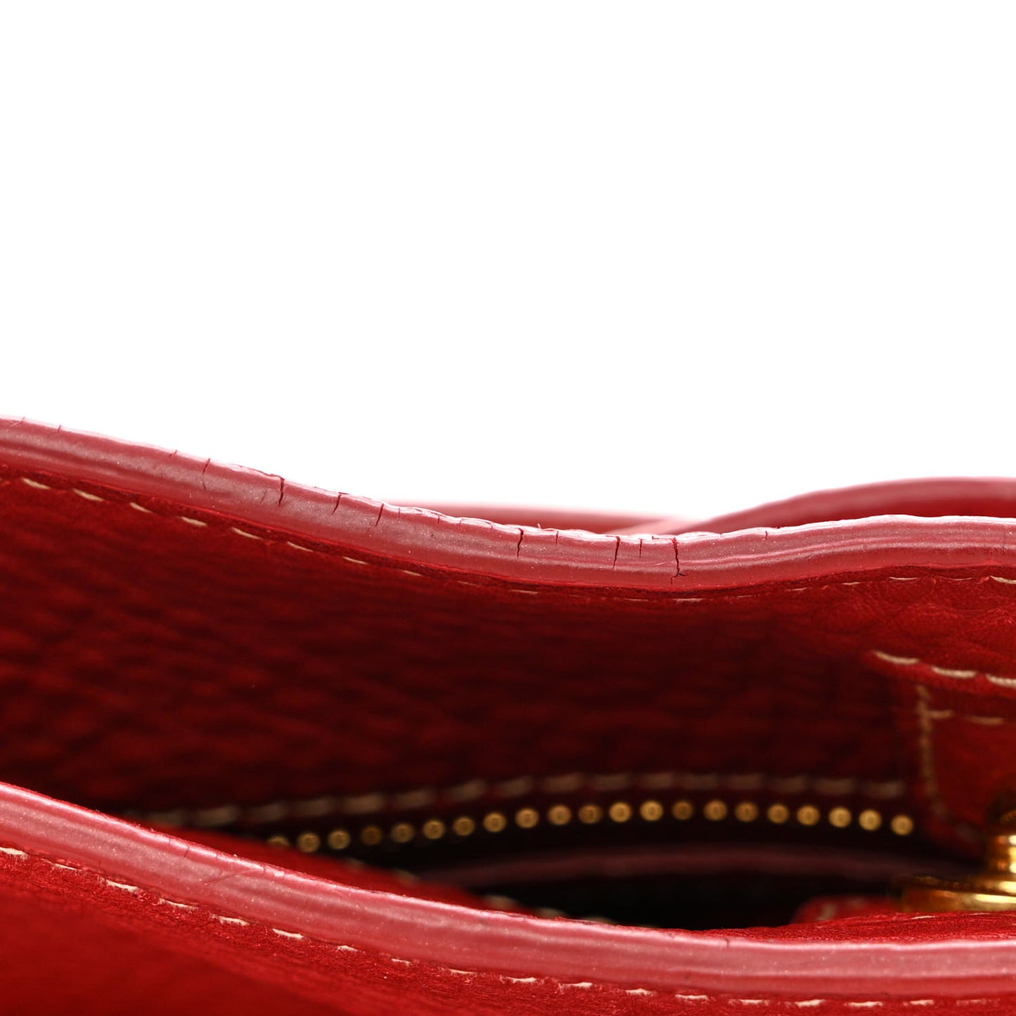 Vitello Daino Tote Rosso