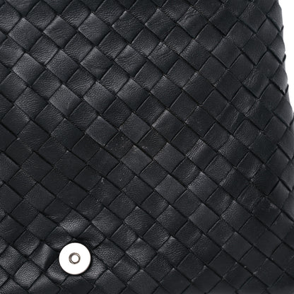 Bottega Veneta Nappa Intrecciato Crossbody Messenger Flap Black 16 of 17