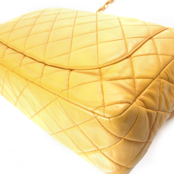 Lambskin Jumbo Flap Mango