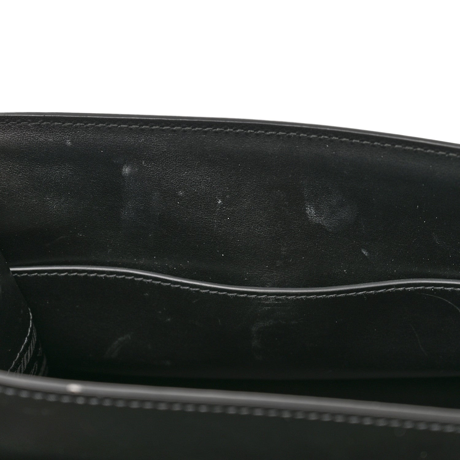 Prada City Calf Ribbon Shoulder Bag Black 11 of 14