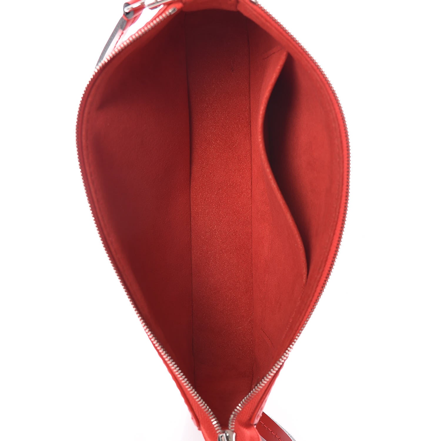 Louis Vuitton Epi Pochette Accessories NM Coquelicot 7 of 9