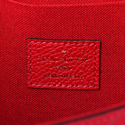 Louis Vuitton Empreinte Pochette Felicie Chain Wallet Cherry 5 of 8
