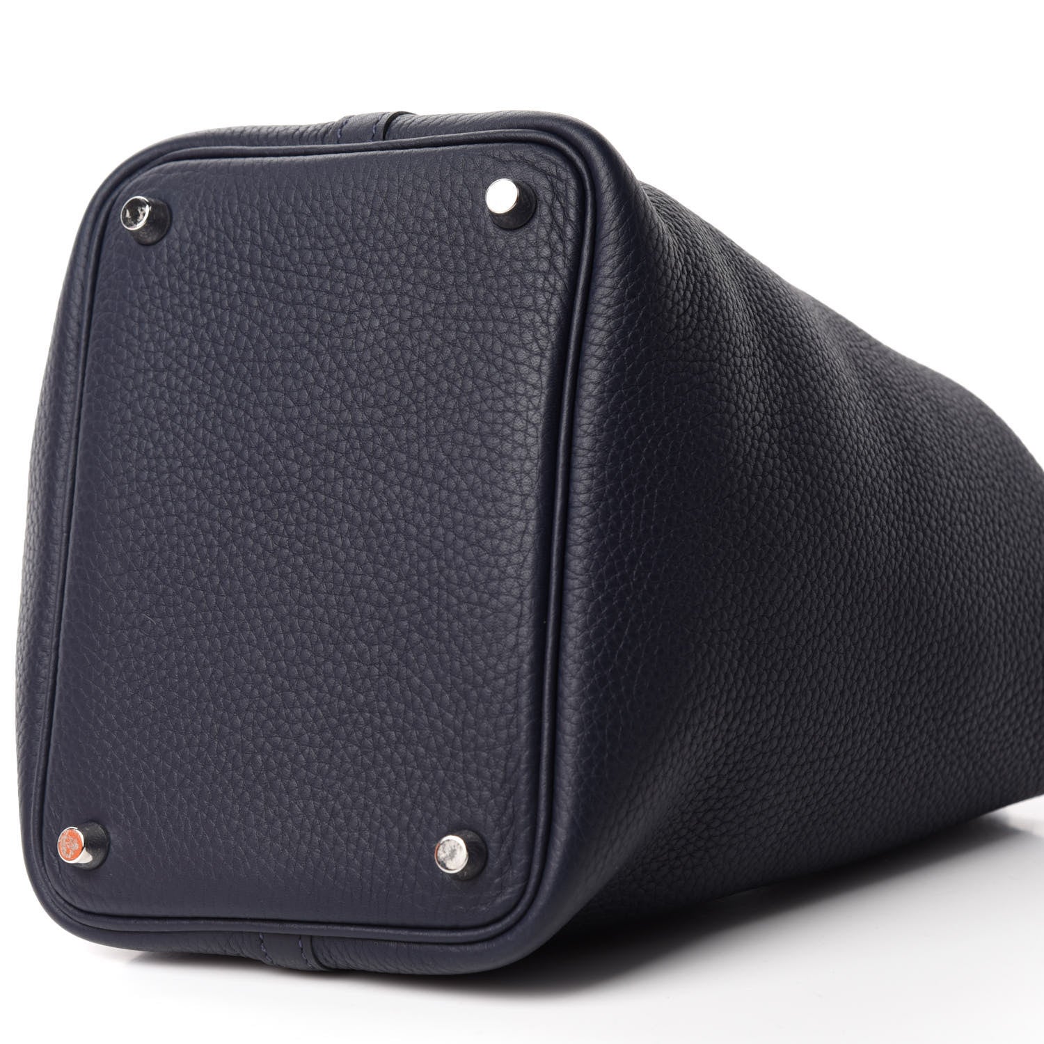 Hermes Taurillon Clemence Picotin Lock 18 PM Bleu Nuit 7 of 15