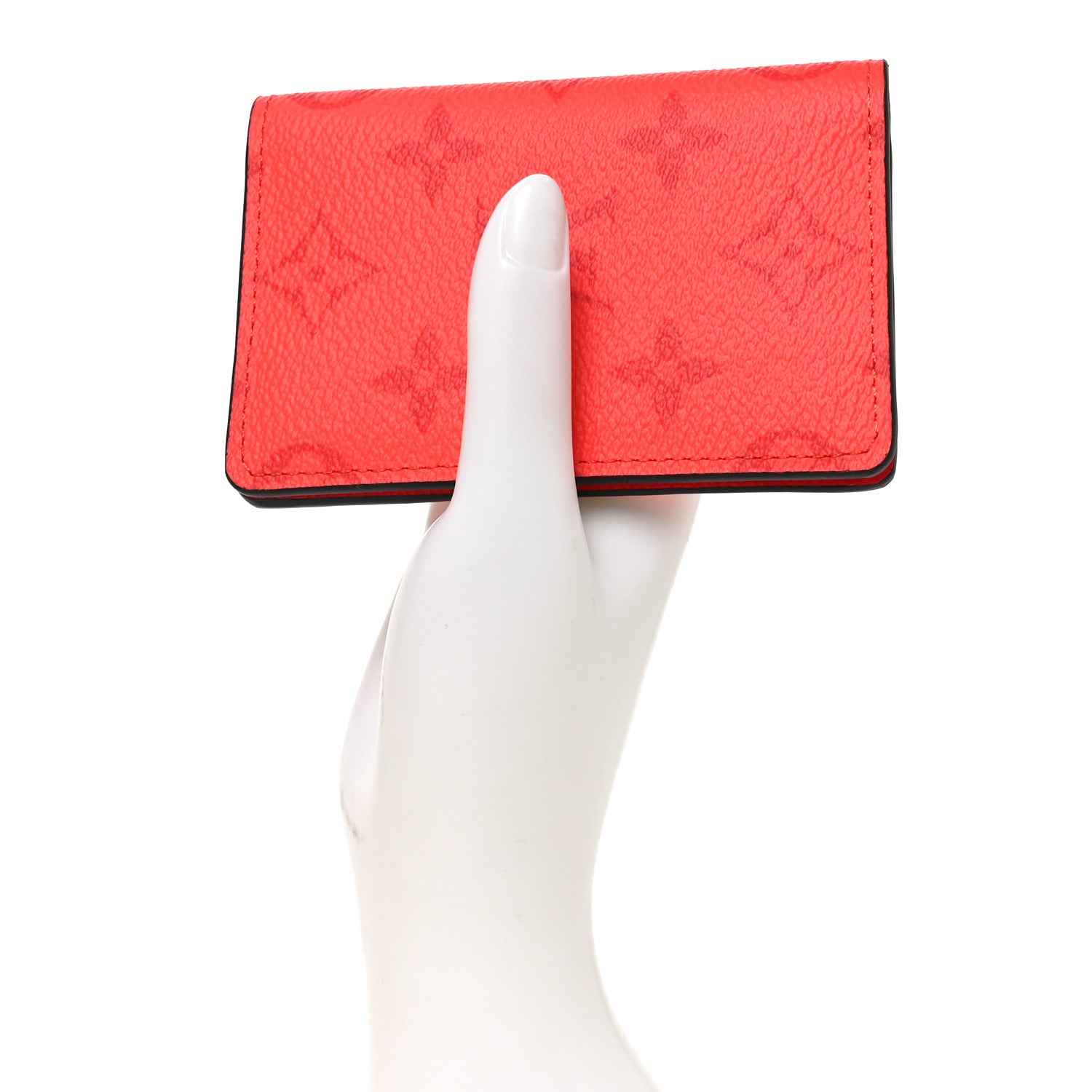 Louis Vuitton Taigarama Pocket Organizer NM Fire Red 2 of 7