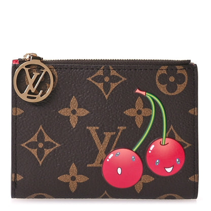 Louis Vuitton LV X TM Monogram Cerises Lisa Wallet 1 of 7