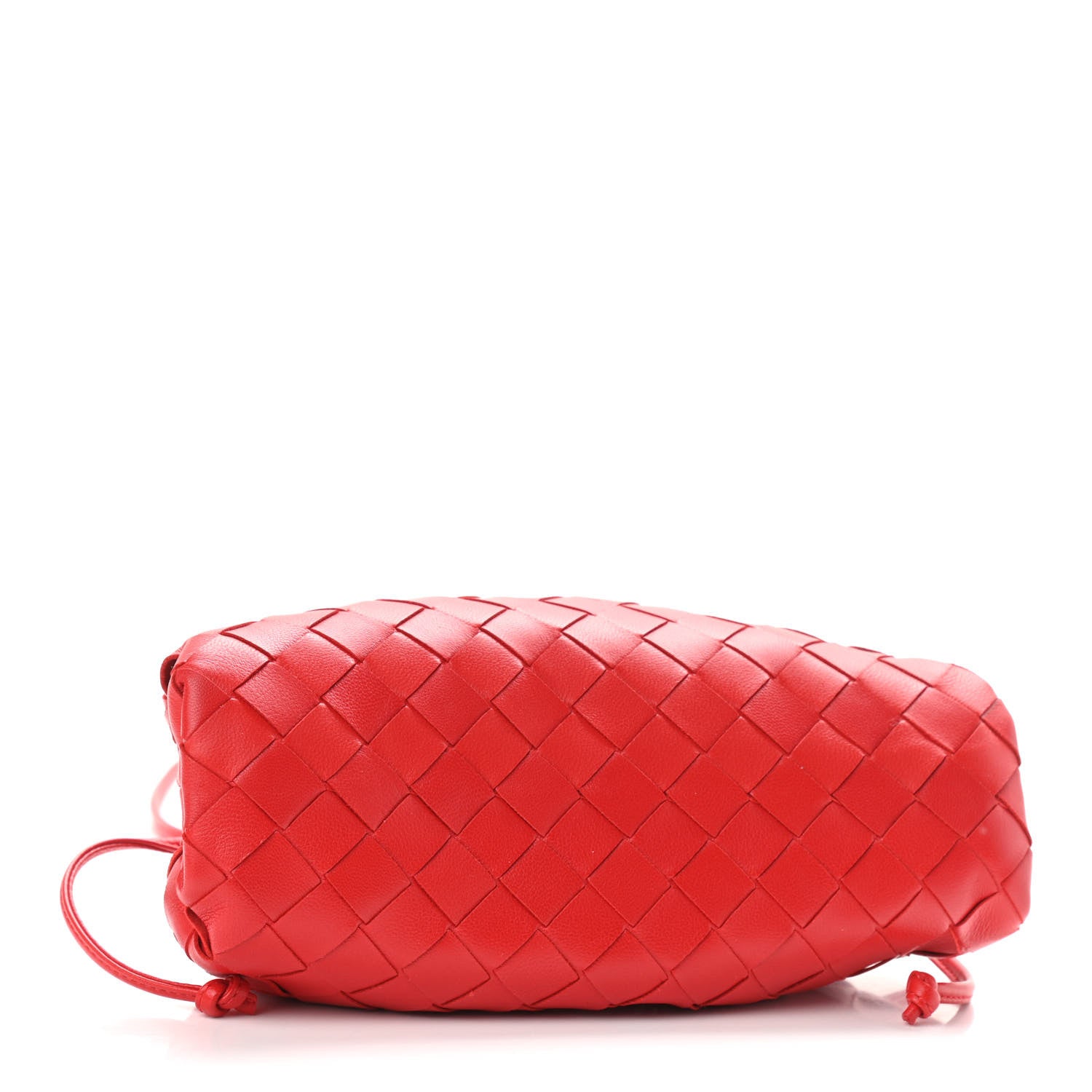 Bottega Veneta Nappa Intrecciato The Mini Pouch Bright Red 4 of 10