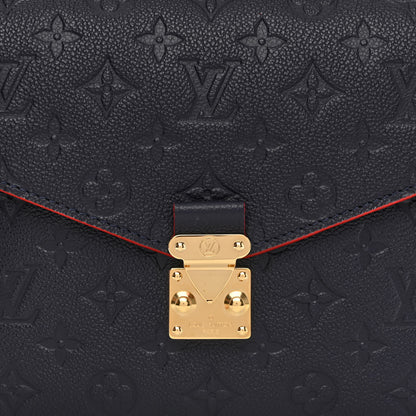 Louis Vuitton Empreinte Pochette Metis Marine Rouge 7 of 10