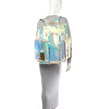 Louis Vuitton PVC Monogram Christopher Backpack GM Iridescent Prism 3 of 10