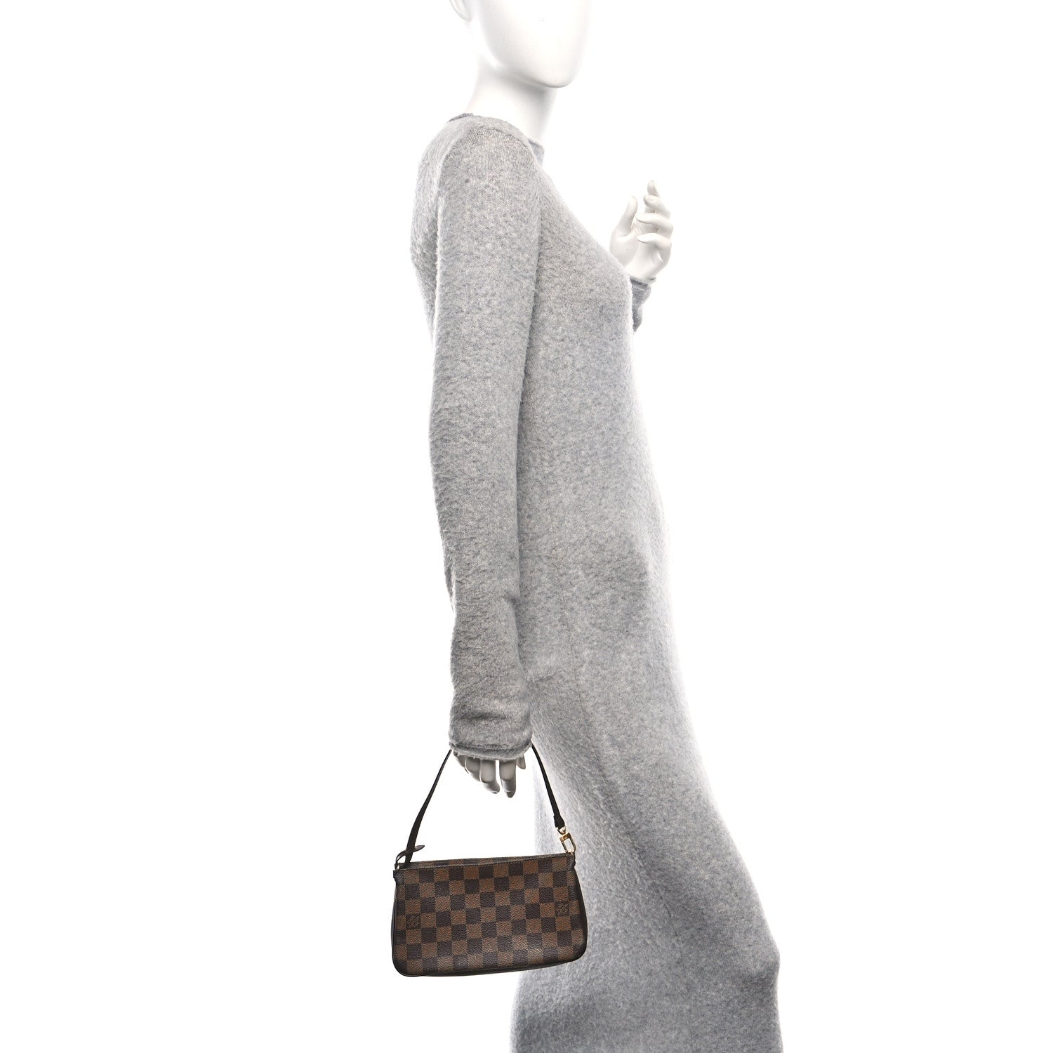 Louis Vuitton Damier Ebene Navona Pochette Accessories 2 of 10