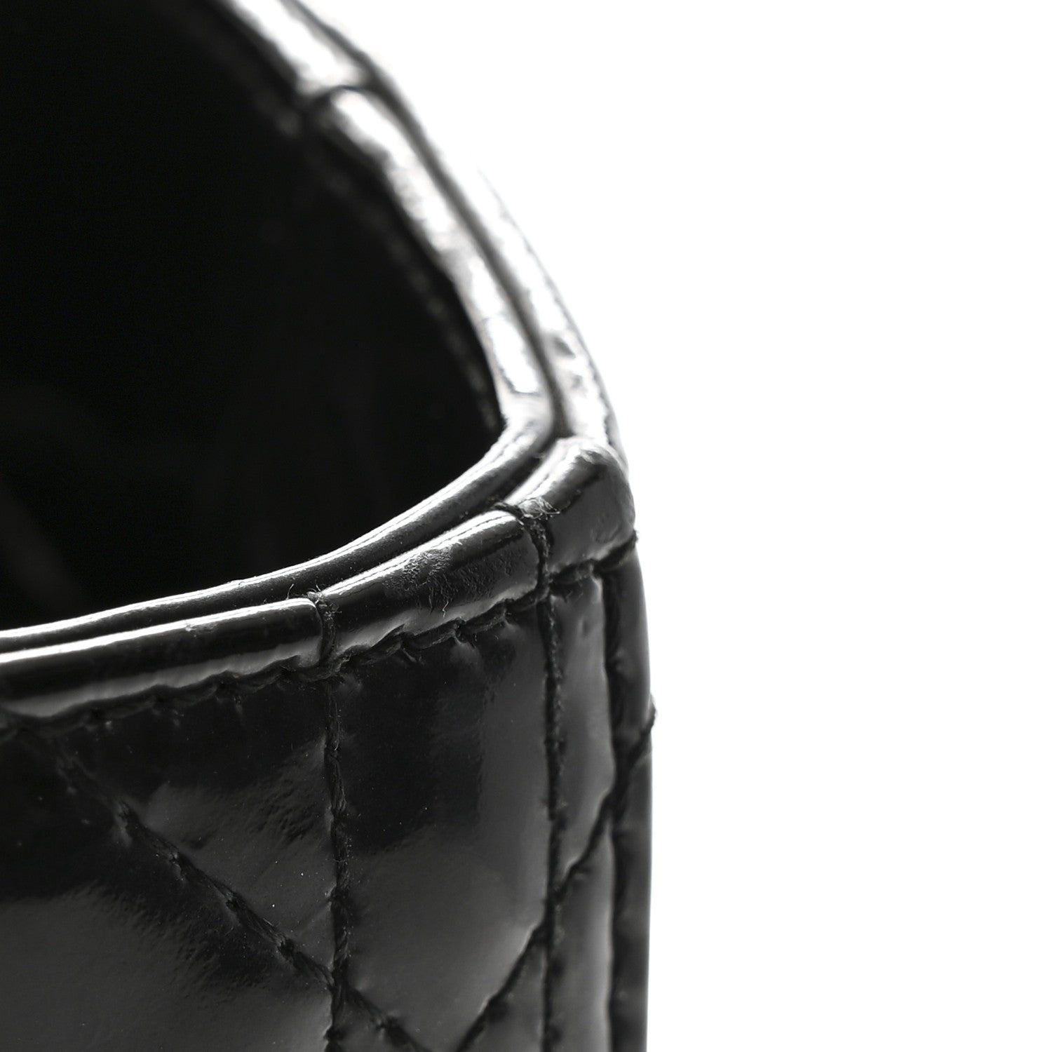 Christian Dior Patent Cannage Medium Lady Dior Black 12 of 14