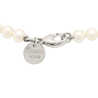 Tiffany Sterling Silver Pearl Ziegfeld Bracelet 3 of 3