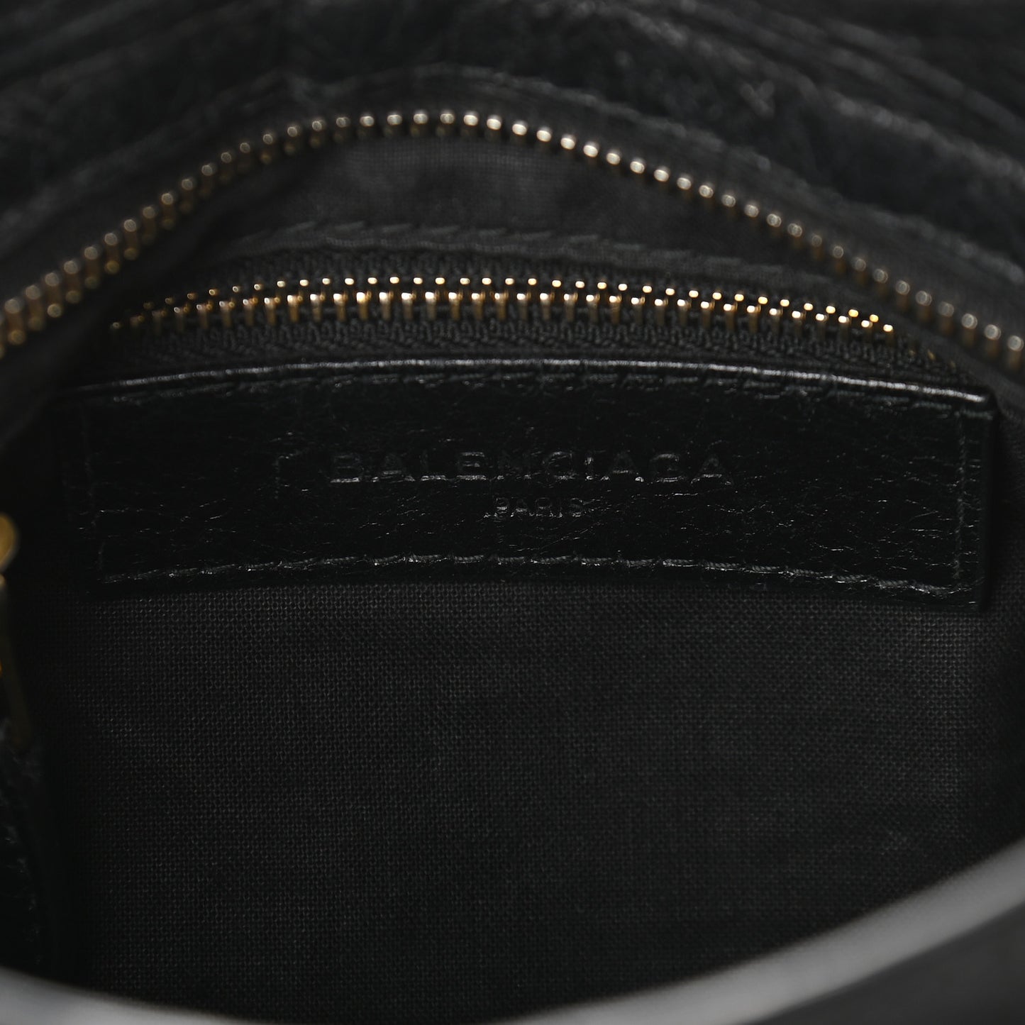 Agneau Giant 12 Gold Hardware Mini City Black