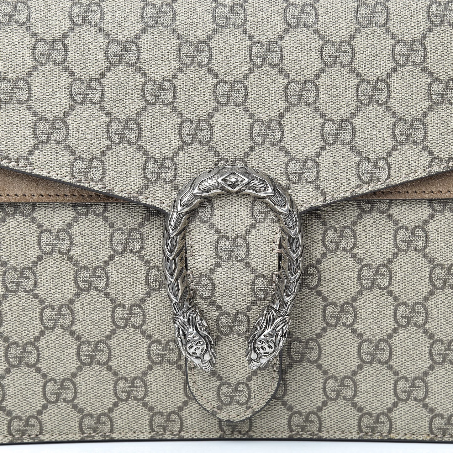 GG Supreme Monogram Dionysus Belt Bag Taupe