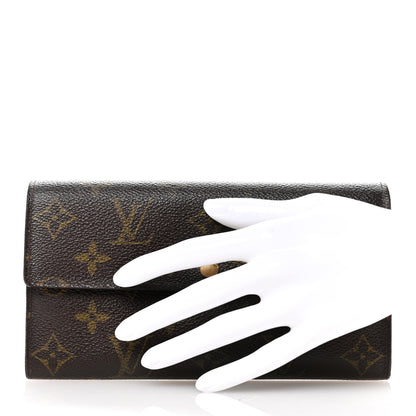 Louis Vuitton Monogram Sarah Wallet 2 of 11