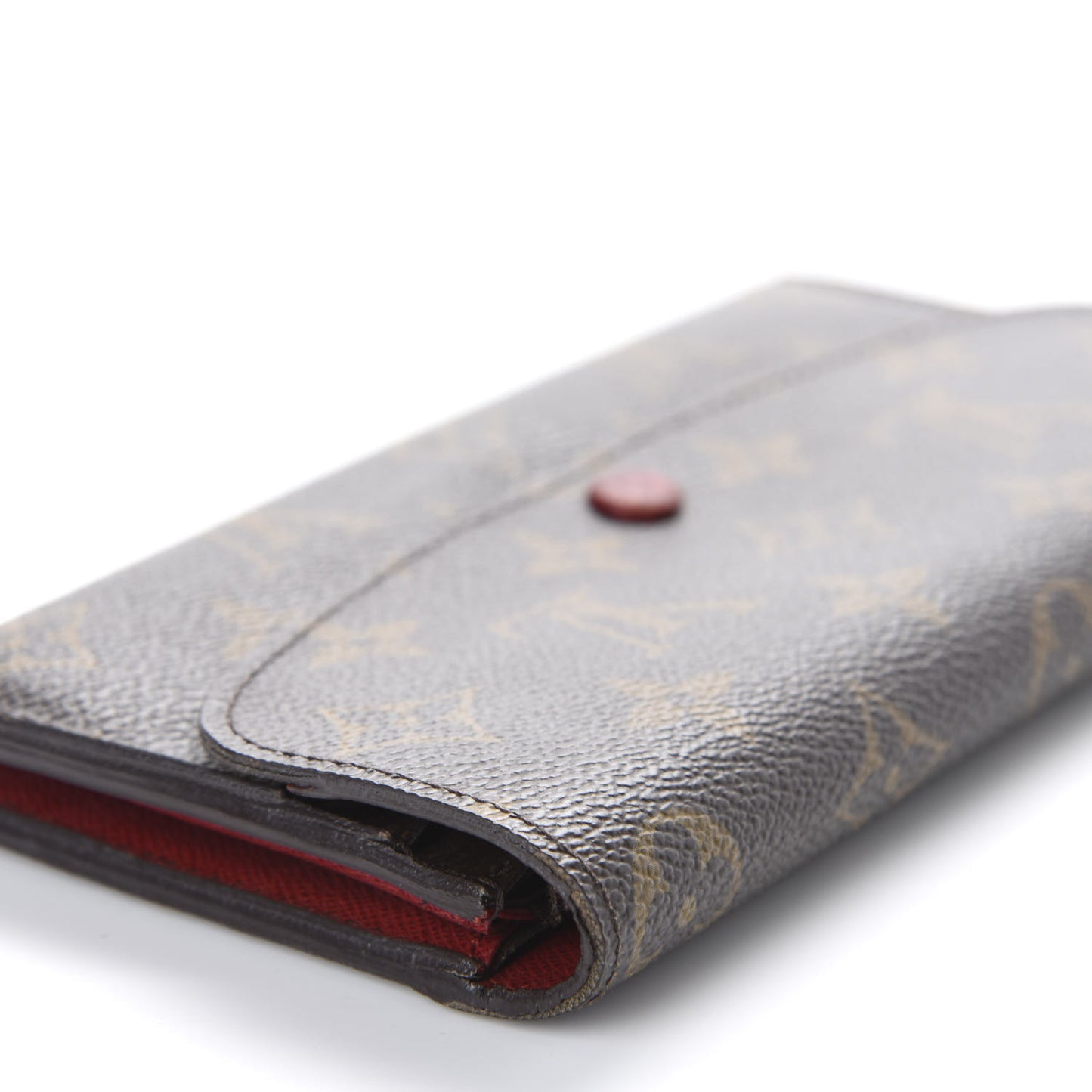Monogram Emilie Wallet Red