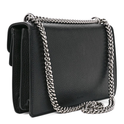 Gucci Pebbled Calfskin Small Dionysus Shoulder Bag Black 3 of 13