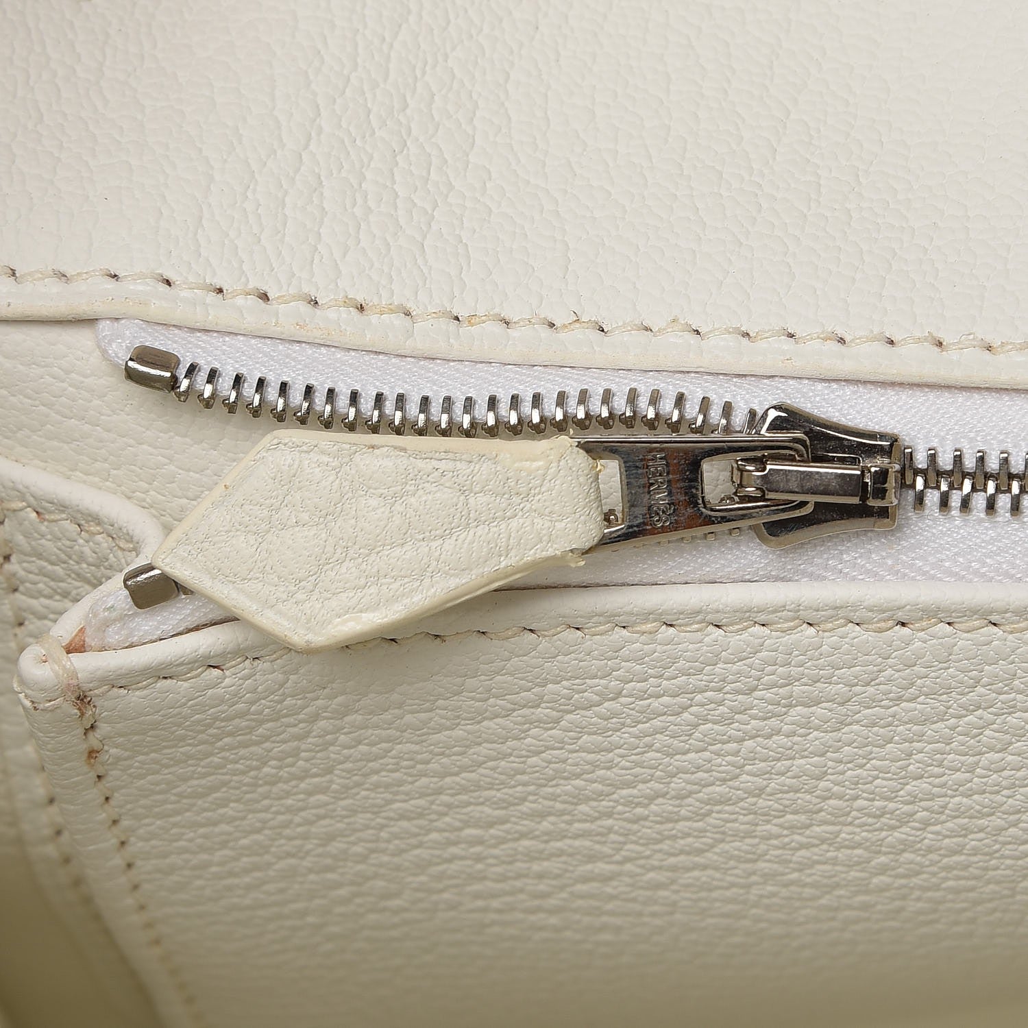 Hermes Togo Birkin 35 White 21 of 30