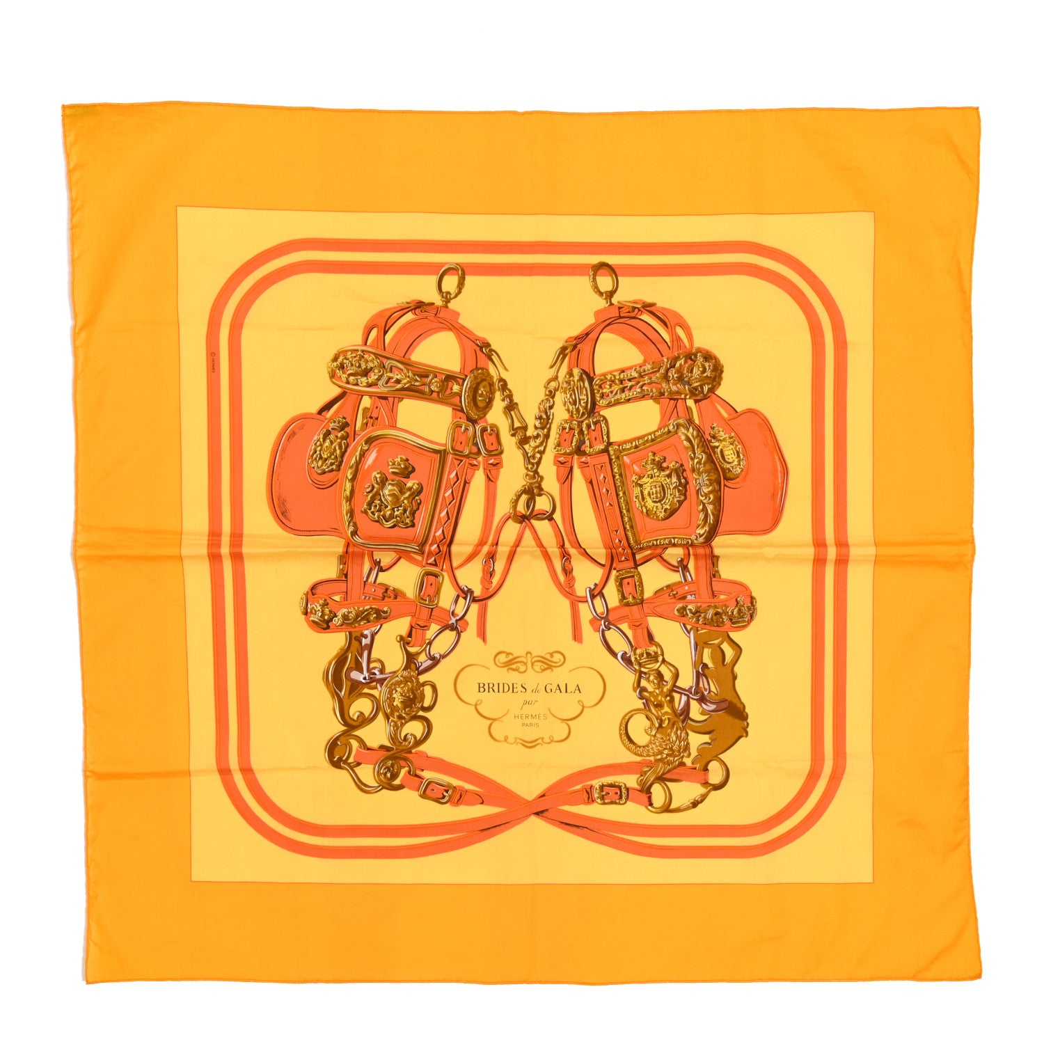 Hermes Silk Brides de Gala Scarf 70 1 of 7