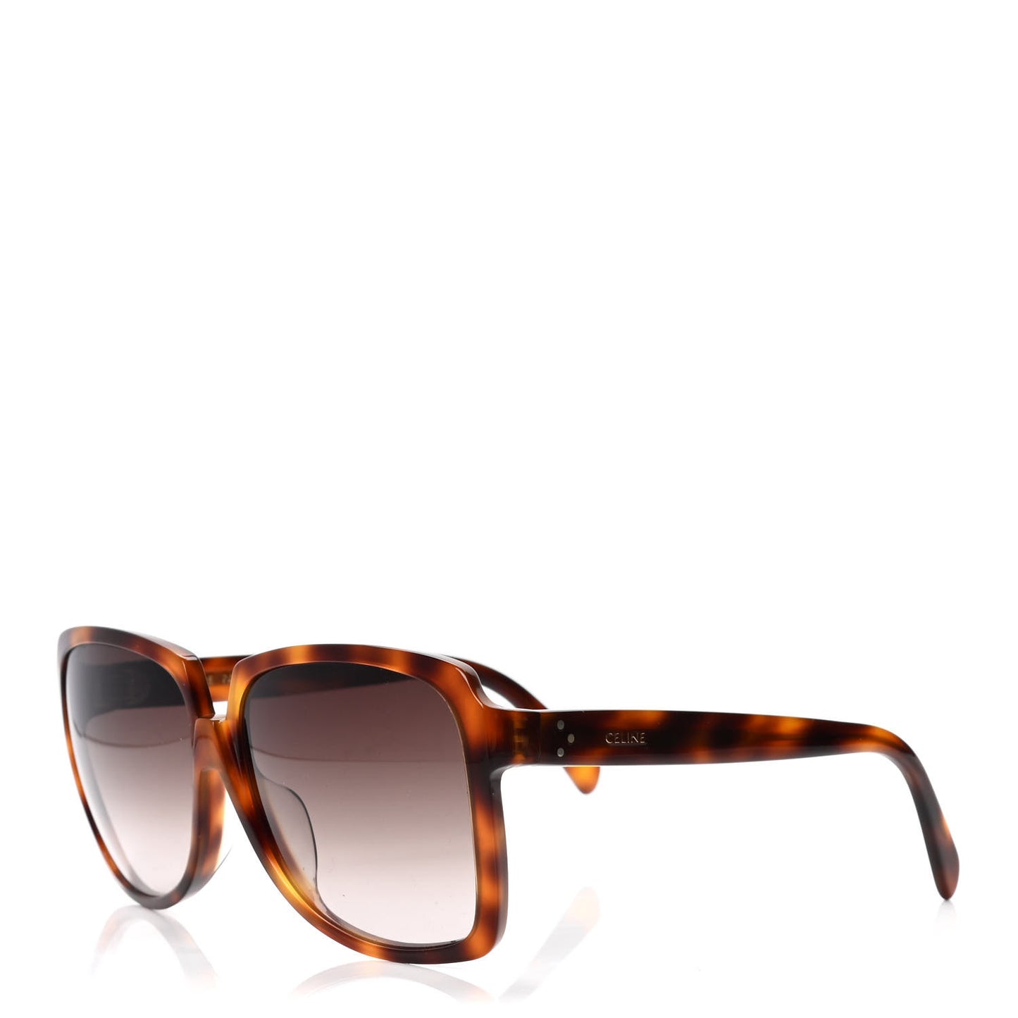 Acetate Oversized Sunglasses CL40146F Havana