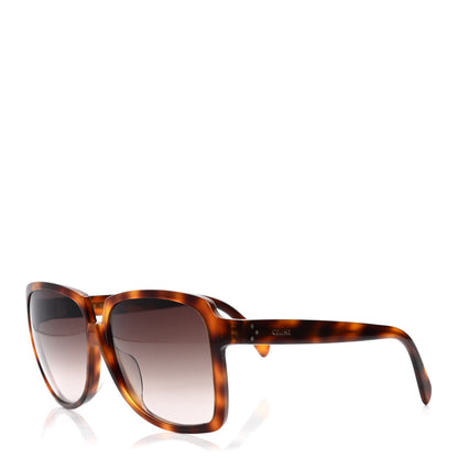 Celine Acetate Oversized Sunglasses CL40146F Havana 1 of 5
