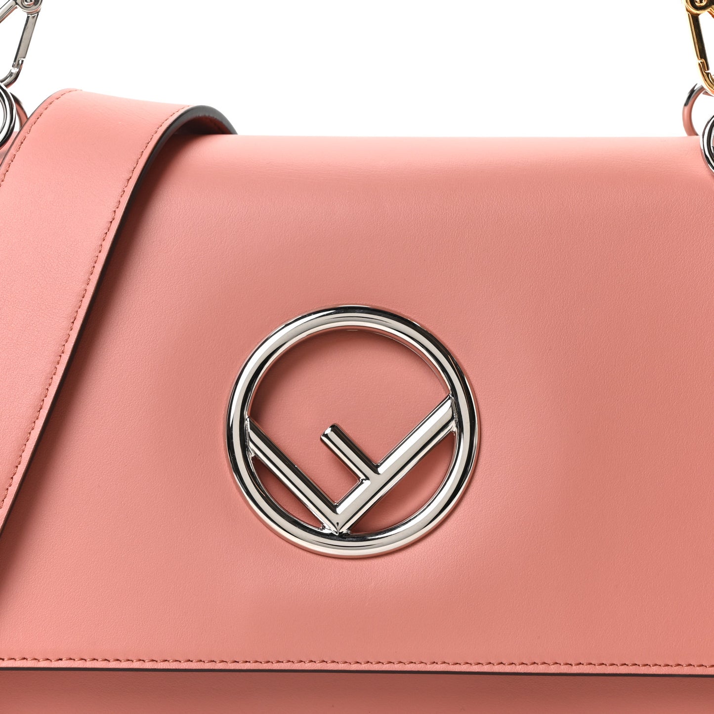 Vitello Century Opaco F is Fendi Kan I Shoulder Bag Macaron