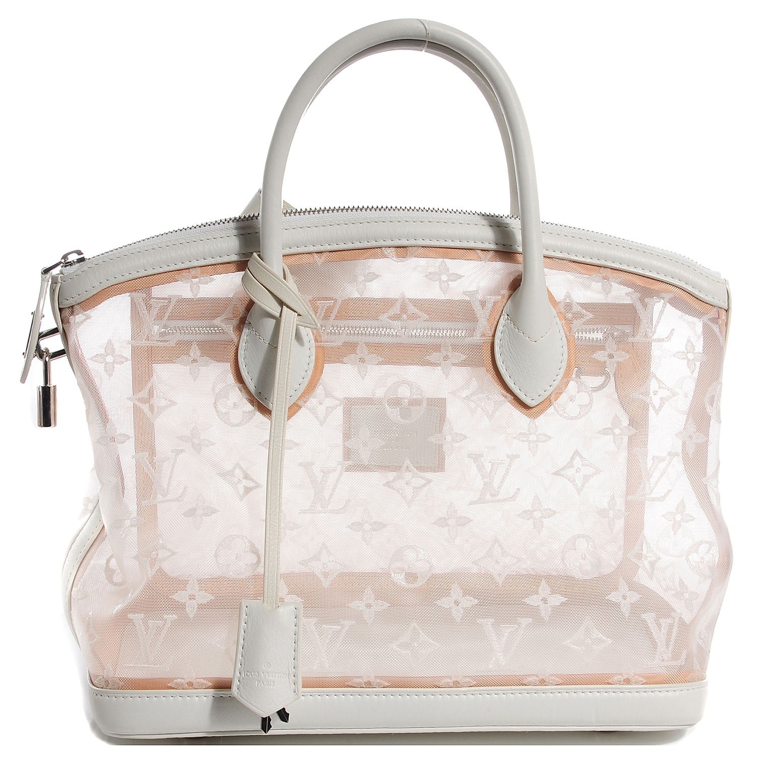 Louis Vuitton Monogram Transparence Lockit White 1 of 7