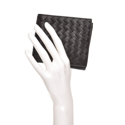 Bottega Veneta Nappa Intrecciato Bi-Fold Wallet Espresso 2 of 7