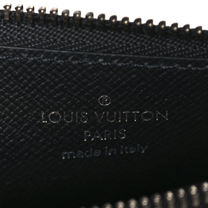 Louis Vuitton Reverse Monogram Eclipse Taiga Coin Card Holder 6 of 7