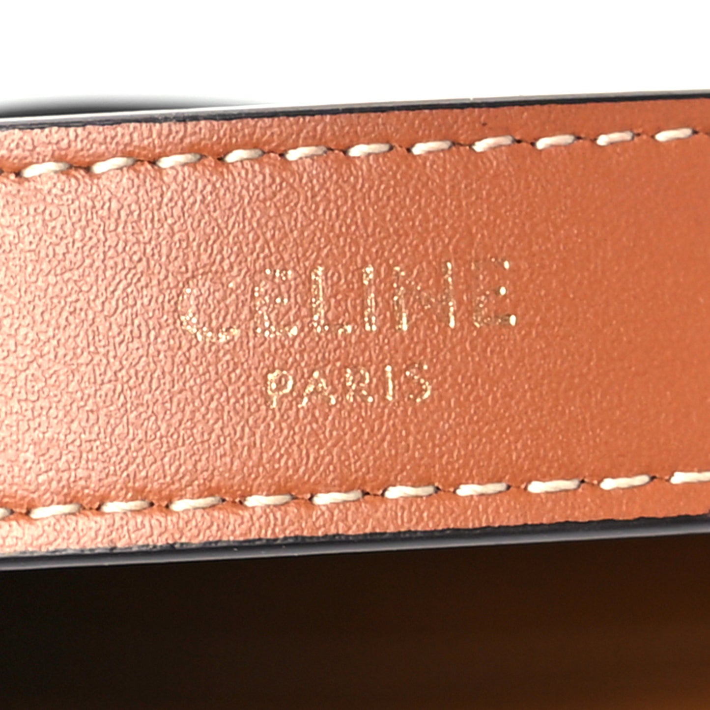 Triomphe Canvas Calfskin Ava Shoulder Bag Tan