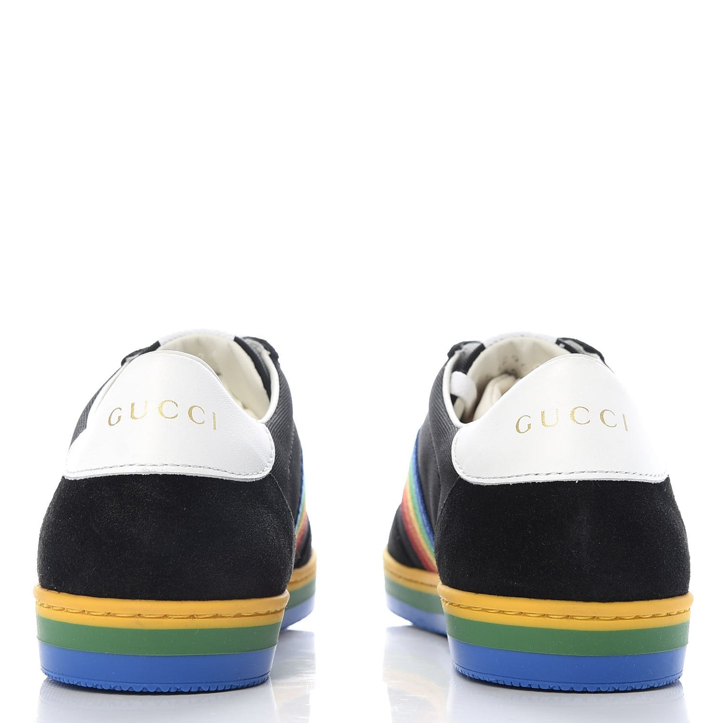 Suede Rainbow Womens G74 Sneakers 35 Black