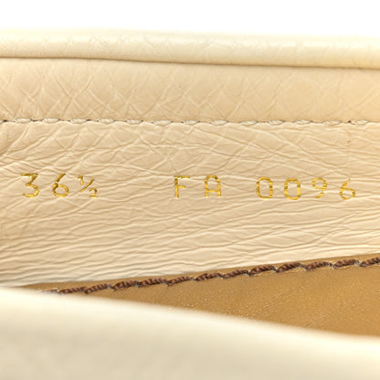 Louis Vuitton Calfskin Mens Monte Carlo Car Shoe Moccasin Loafers 36.5 White 11 of 17