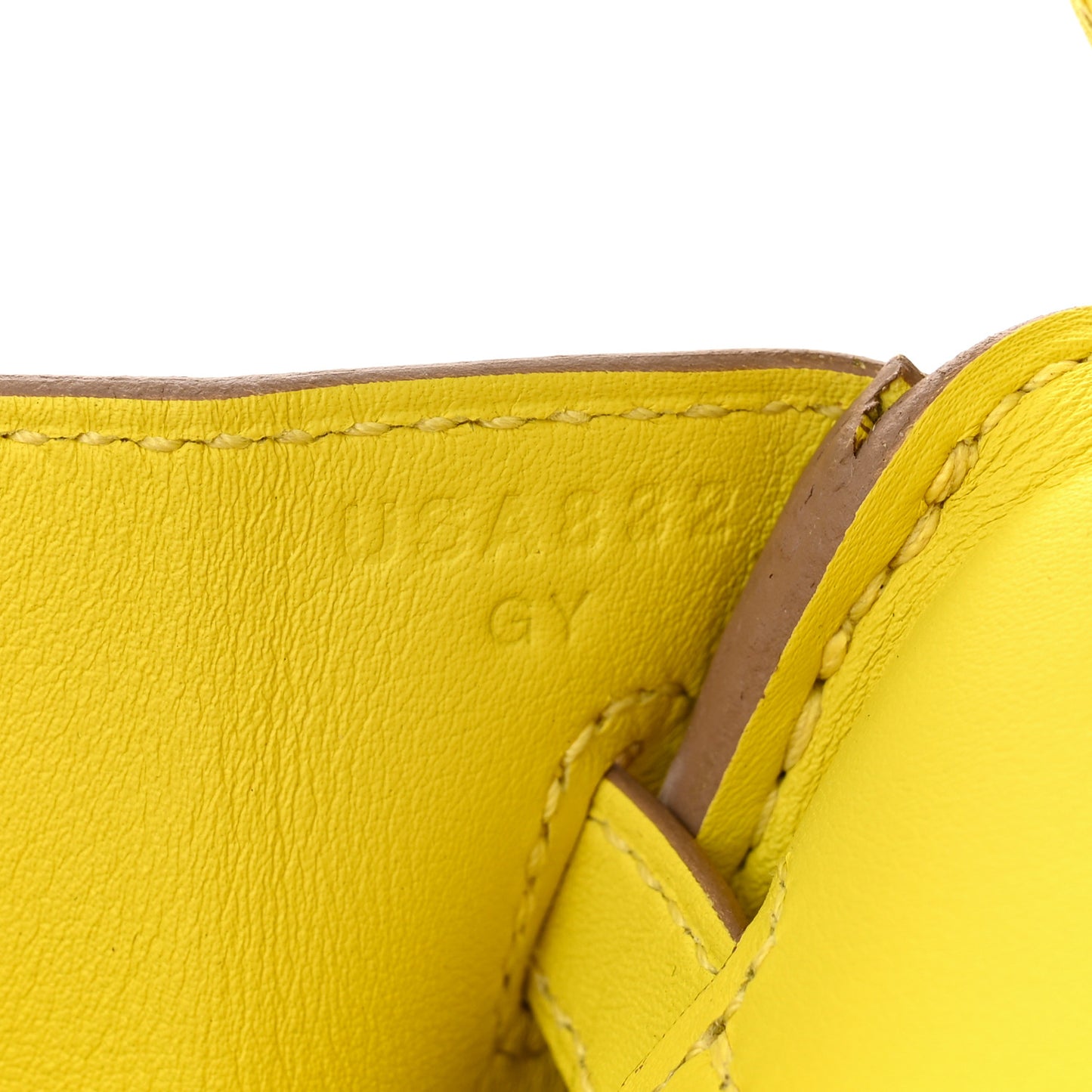 Swift Birkin 25 Lime