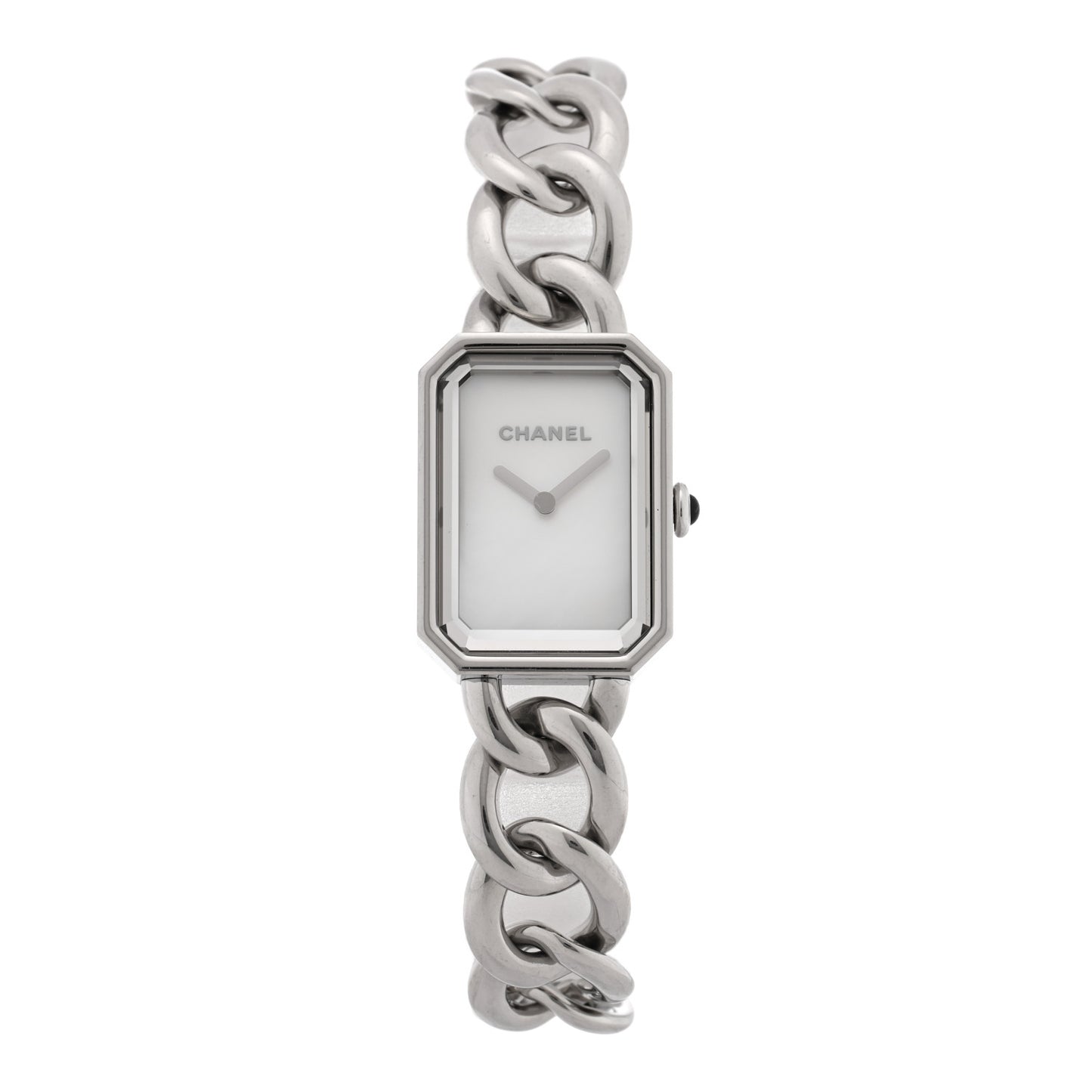Stainless Steel Mother of Pearl 20mm Chain Premiere Quartz Watch