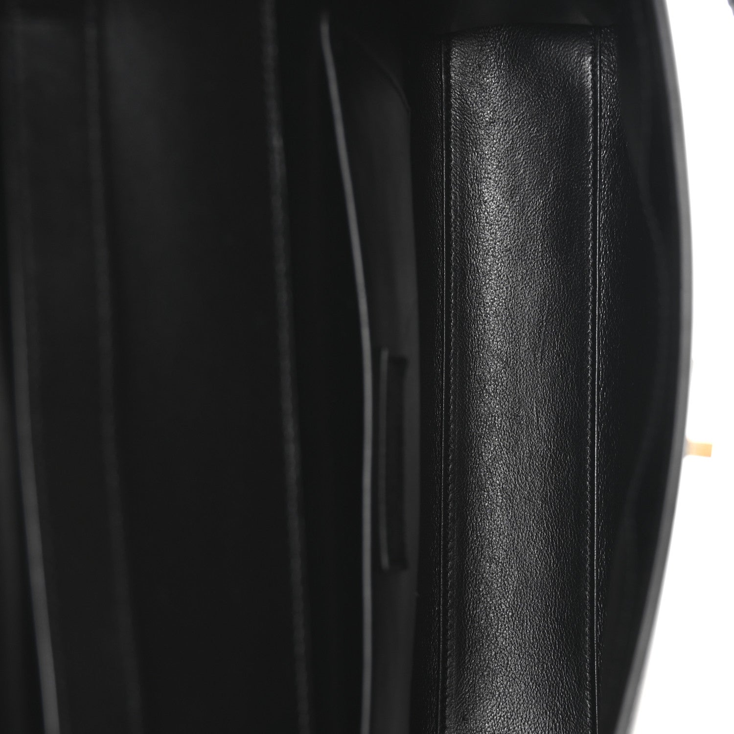 Saint Laurent Smooth Calfskin Manhattan Shoulder Bag Black 5 of 10