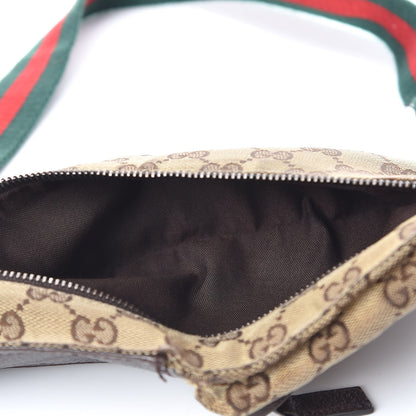 Gucci Monogram Web Belt Bag Dark Brown 5 of 20
