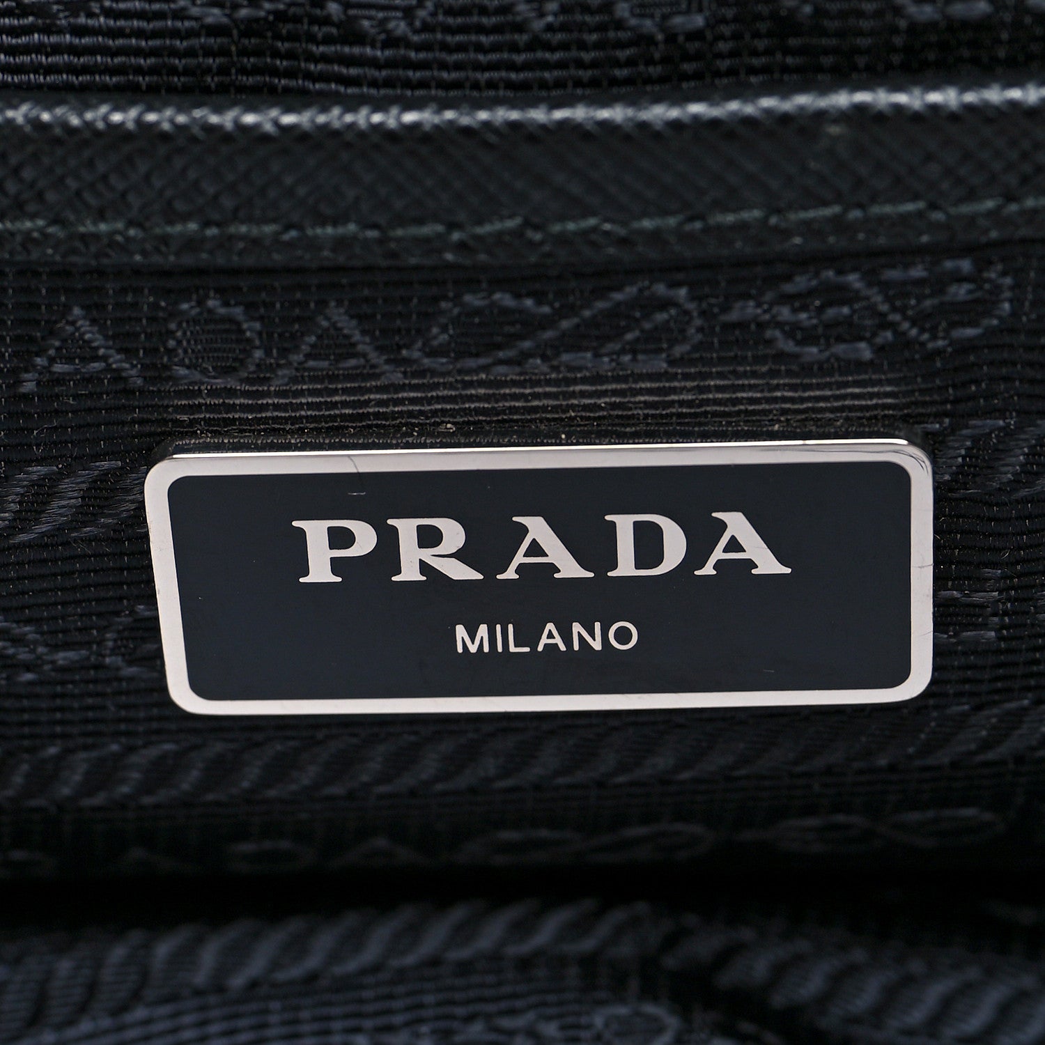 Prada Nylon New Vela Studded Backpack Black 5 of 11