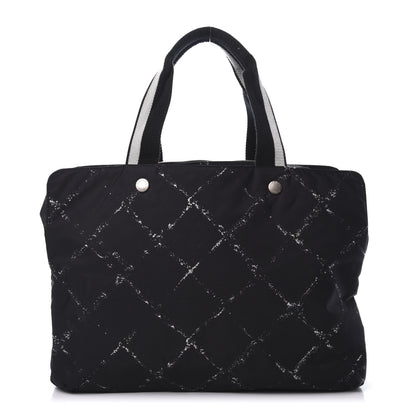 Chanel Nylon Travel Duffel Bag Black 1 of 11