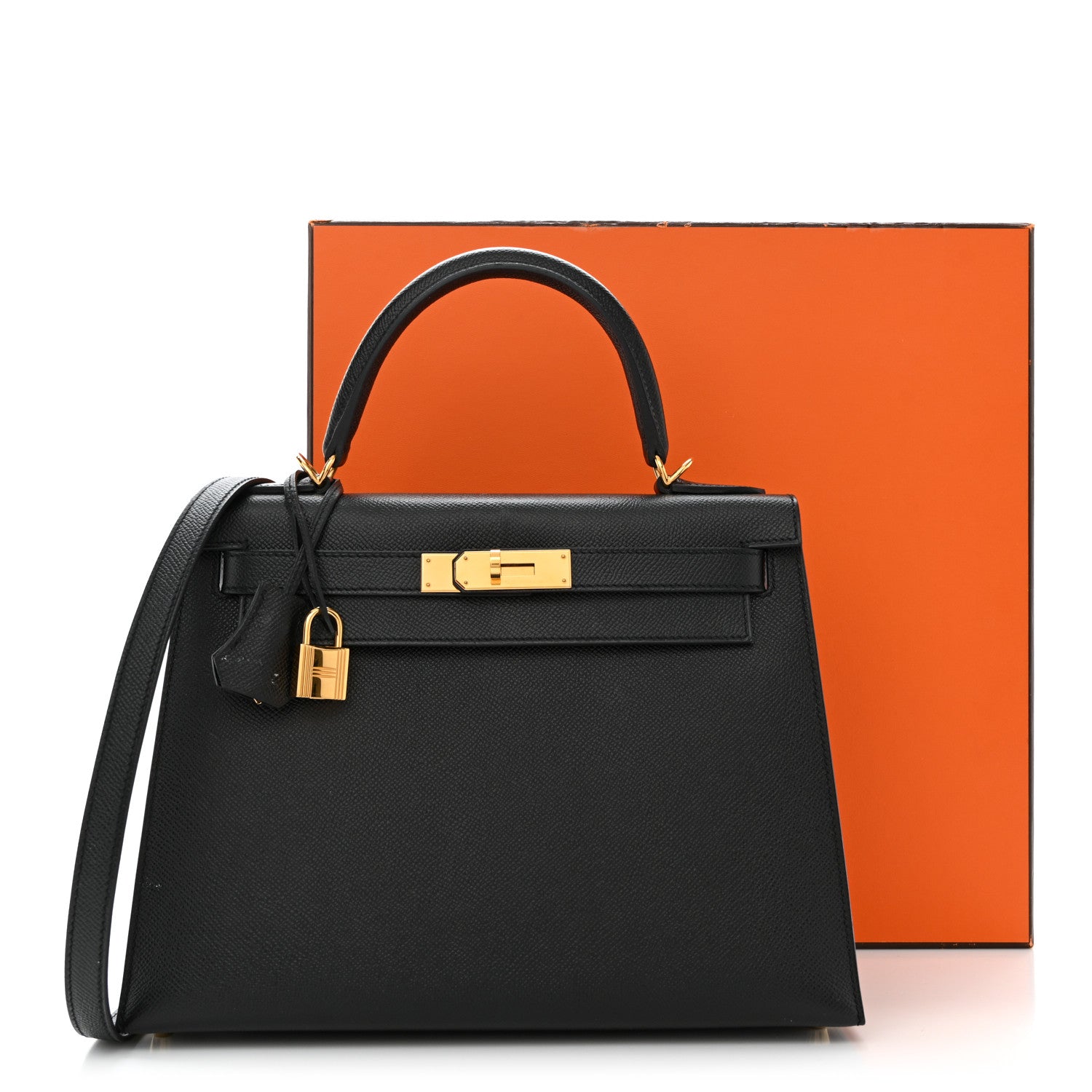 Hermes Epsom Kelly Sellier 28 Black 15 of 15