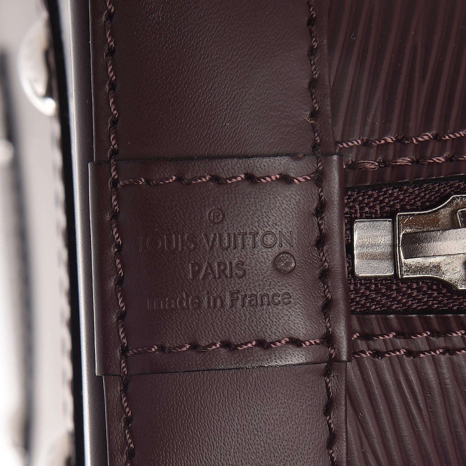 Louis Vuitton Epi Alma BB Quetsche 7 of 7