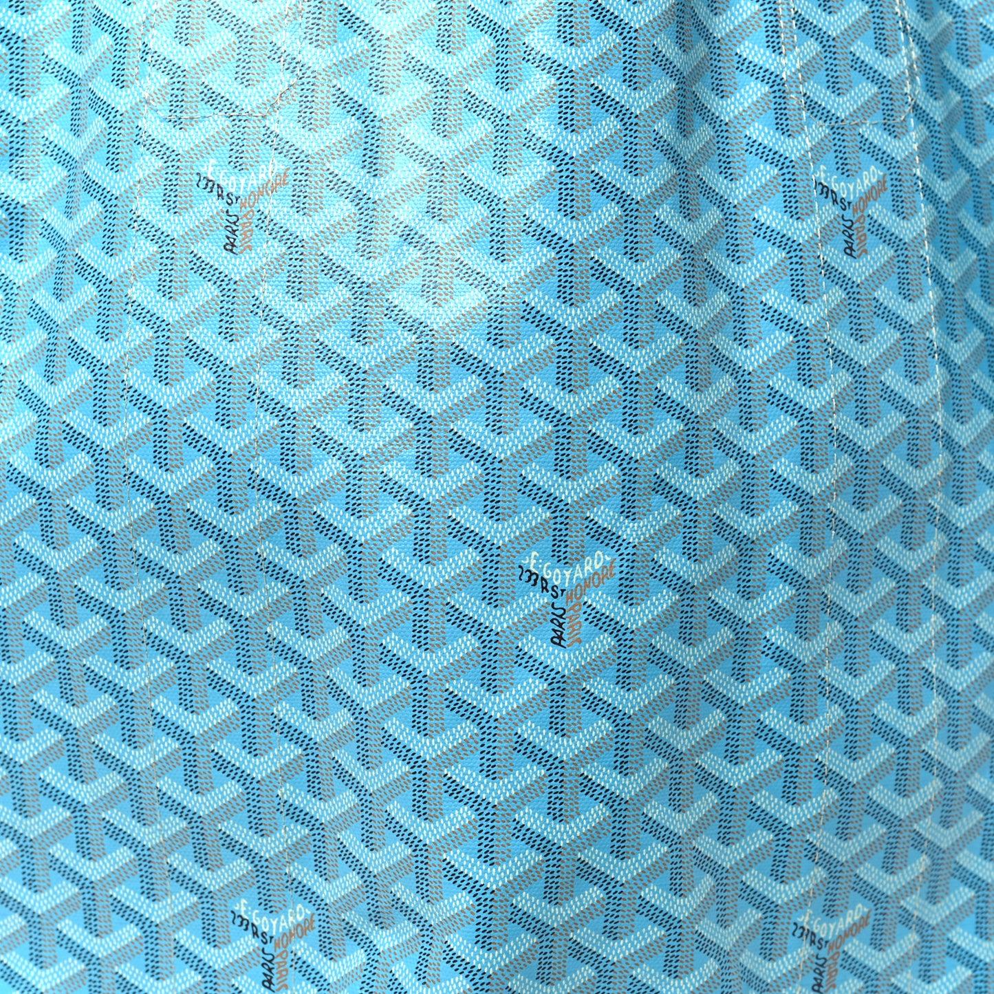 Goyardine Reversible Belharra Light Blue