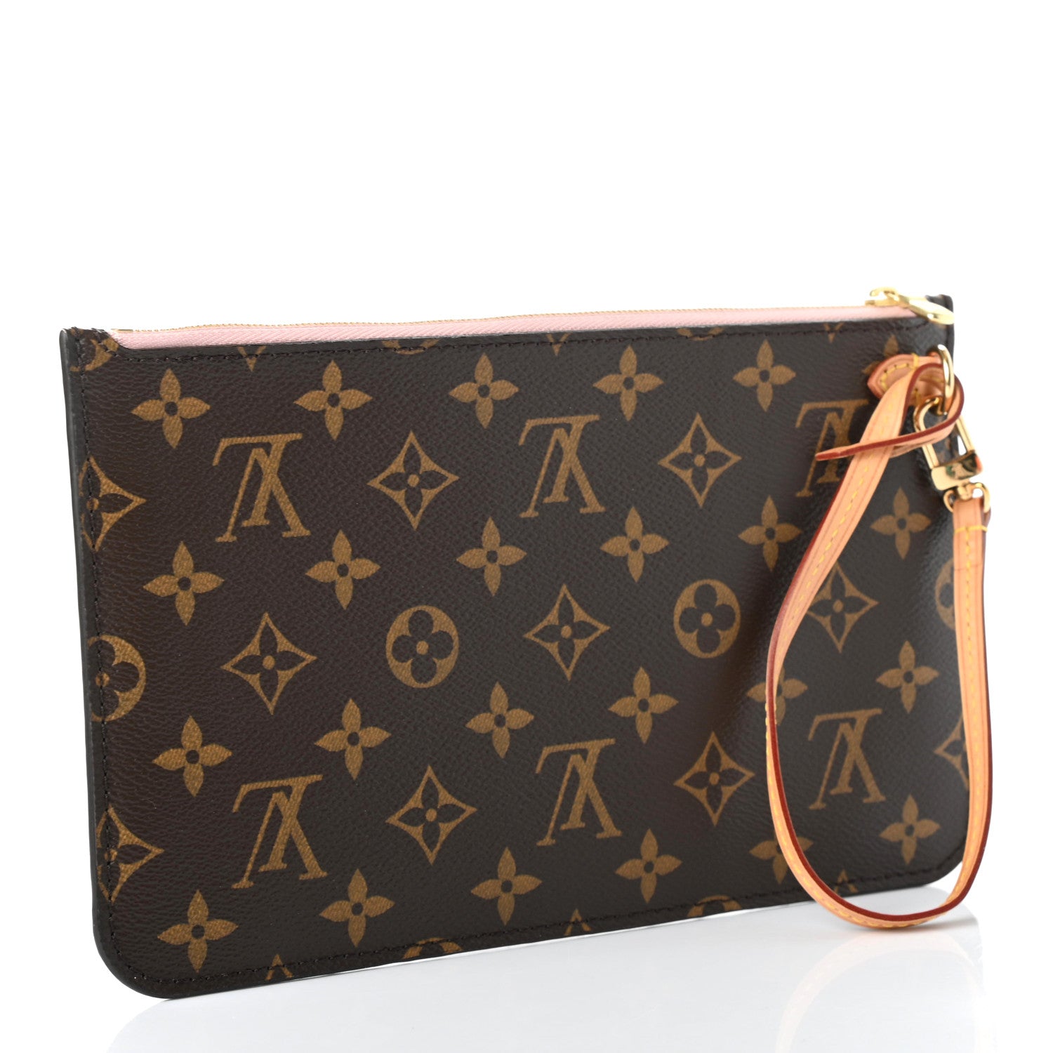 Louis Vuitton Monogram Neverfull MM GM Pochette Rose Ballerine 3 of 7