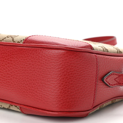 Gucci Monogram Mini Bree Messenger Bag Red 10 of 10