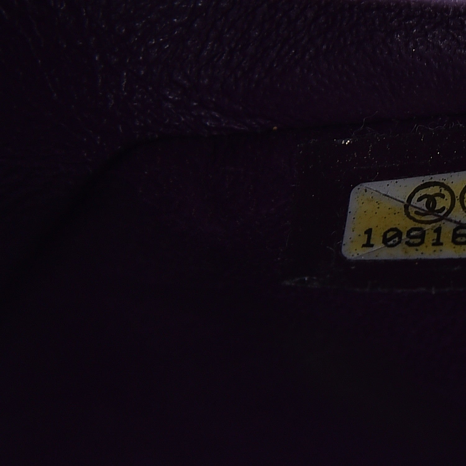 Chanel Caviar Quilted East West Flap Dark Purple 7 of 7