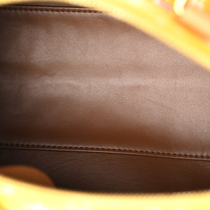 Louis Vuitton Calfskin Monogram Speedy P9 Bandouliere 25 Jaune Mat 6 of 10