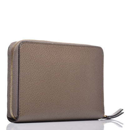 Mulberry Small Classic Grain Medium Zip Around Wallet Clay 3 of 8